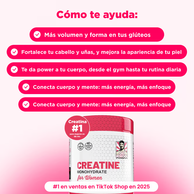 Azenvia - Monohidrato de creatina para mujeres