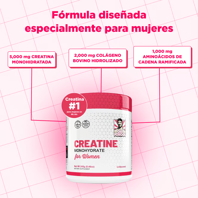 Azenvia - Monohidrato de creatina para mujeres