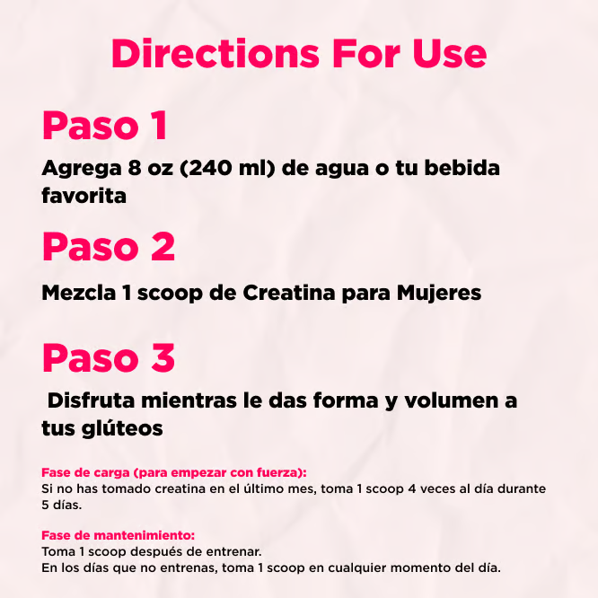 Azenvia - Monohidrato de creatina para mujeres