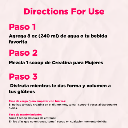 Azenvia - Monohidrato de creatina para mujeres